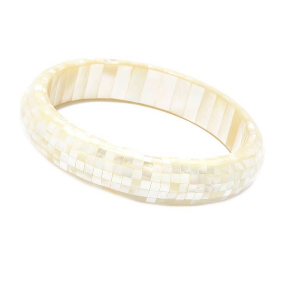 Samuel B. Jewelry - Samuel B. Metallic Mother-of-pearl Bangle